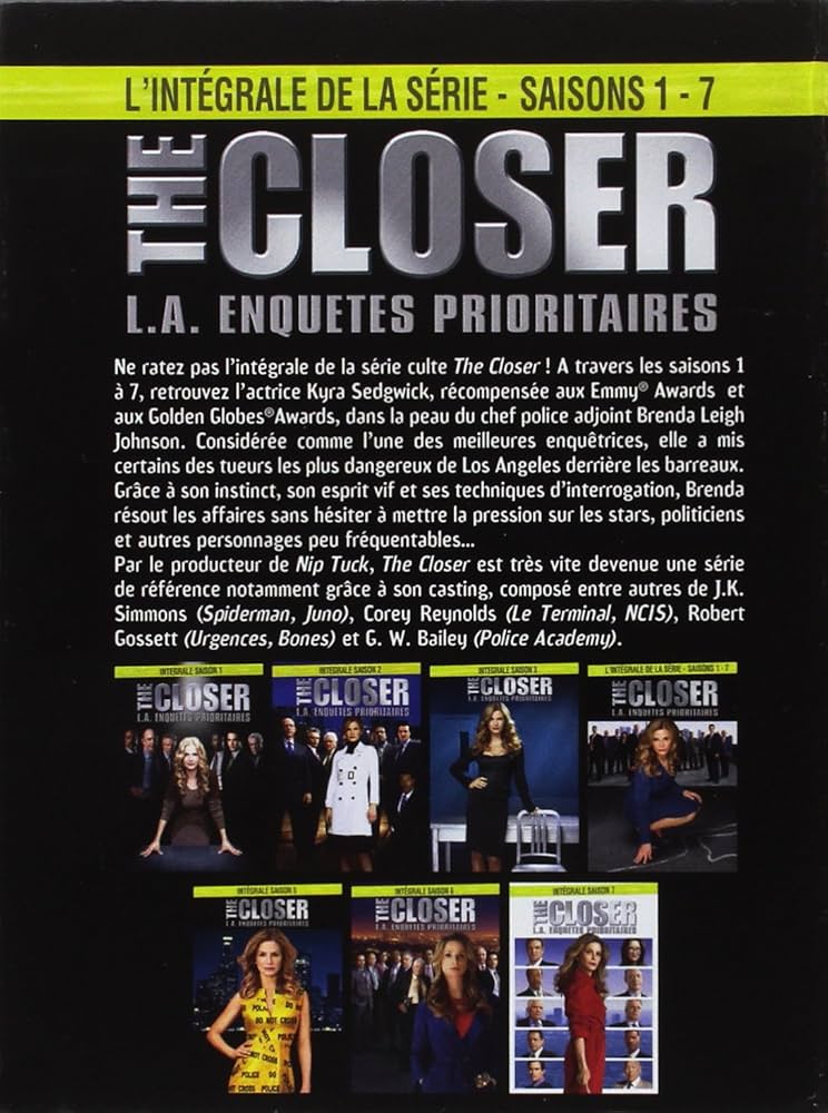 THE CLOSER 全シーズン The Closer Complete Series DVD Seasons (1-7 ) for Region 1